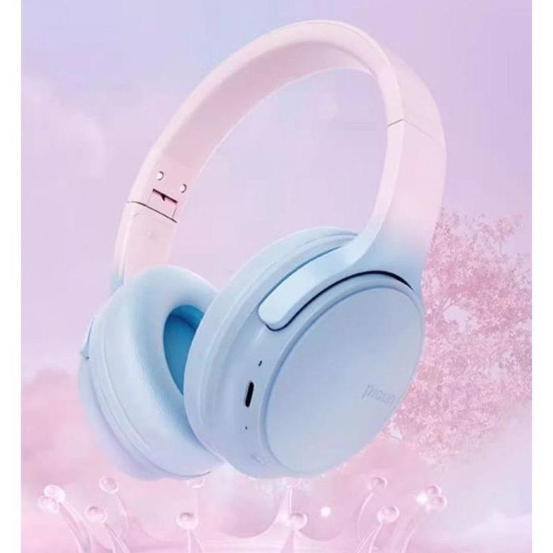 Picun Queen Kulak Üstü Bluetooth Kulaklıklar Oyun İçin Mikrofonlu Kablosuz Gürültü Önleyici Kablolu Bilgisayar Kulaklığı_voghion.com