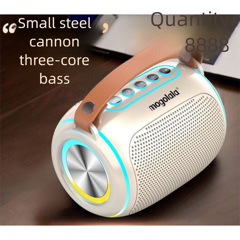 MOGOLALA Wireless Type-C Car Mini High-Quality Sound Payment Subwoofer Bluetooth Small Speaker_voghion.com