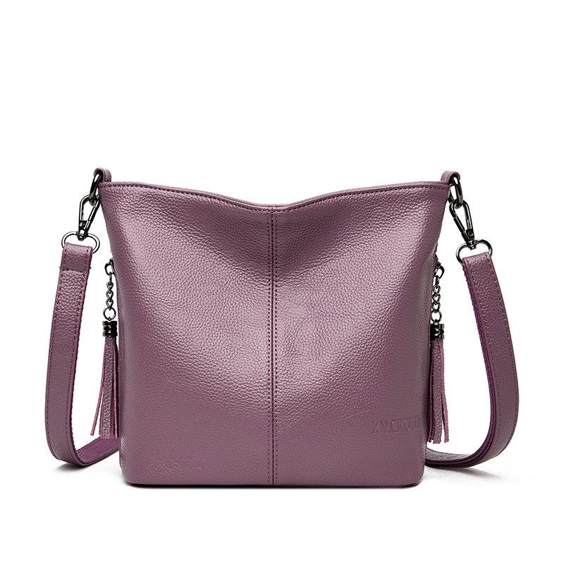 Borsa a tracolla piccola quadrata in morbida pelle, stile caldo 2024, da donna_voghion.com