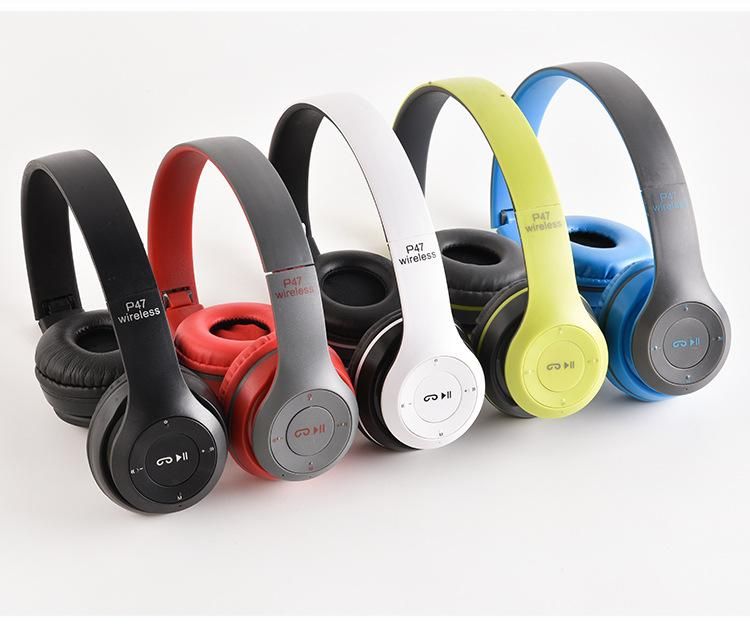 P47 Headset Bluetooth Stereo Wireless Game Headset Foldable_voghion.com