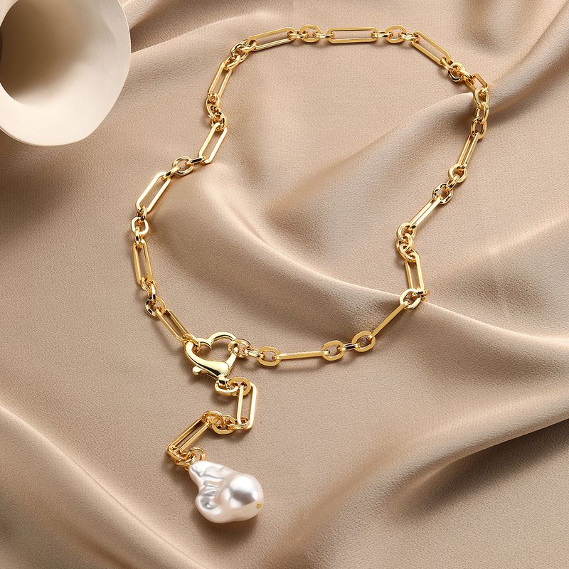 Multi schicht unregelmäßigen perlenkette, speziell geformte retro Barock perlenkette schmuck high-end_voghion.com