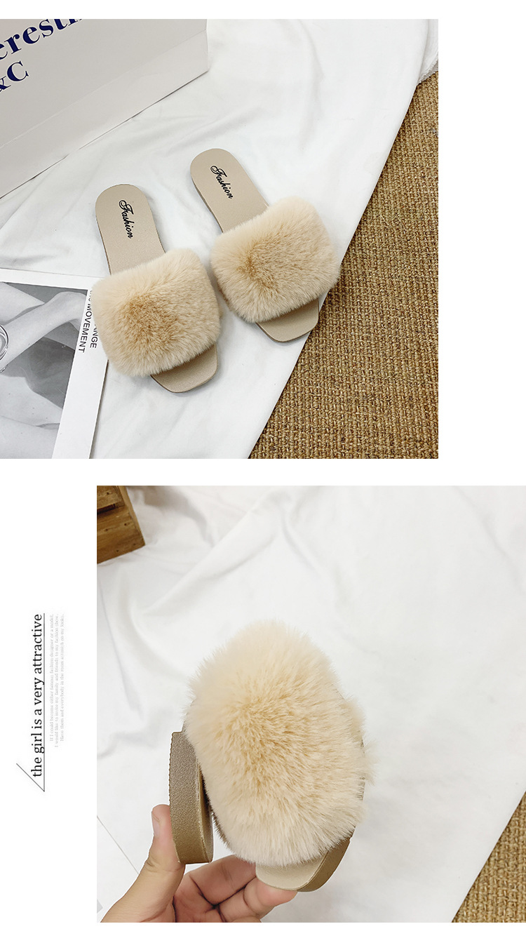 Women's Velvet Slip-On Spring Summer Indoor Outdoor Soft Comfortable Memory Foam House Shoes Slippers_voghion.com