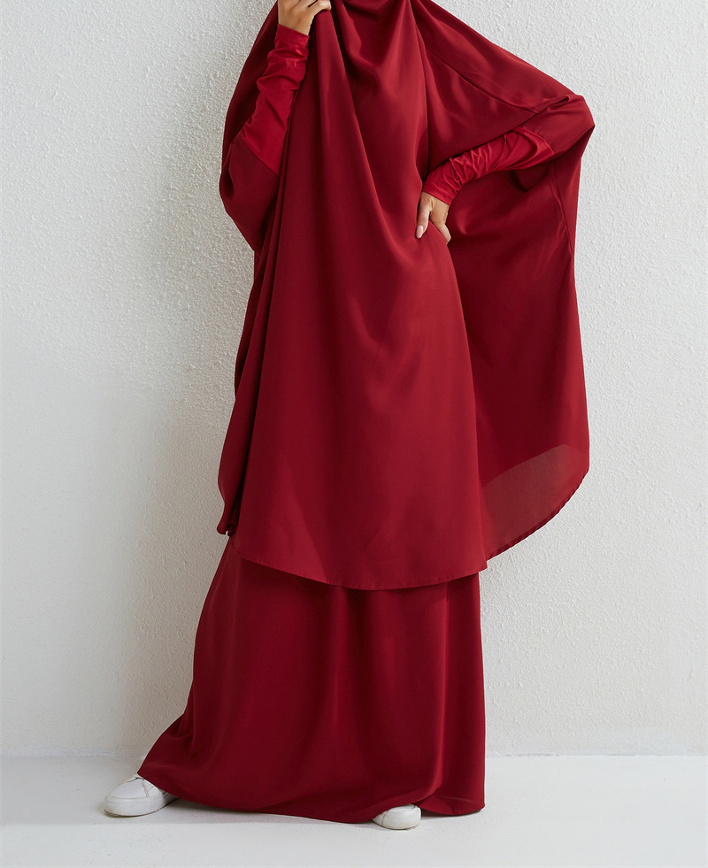 Dammekleeder Abaya Kostüm aus dem Mëttleren Osten_voghion.com