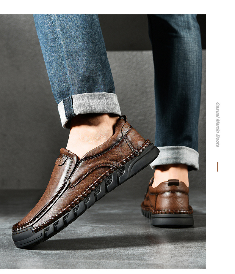 Heißverkaufte Lederschuhe für Herren, übergroße Outdoor-Herrenschuhe aus echtem Leder, lässige Lederschuhe, Wanderschuhe_voghion.com