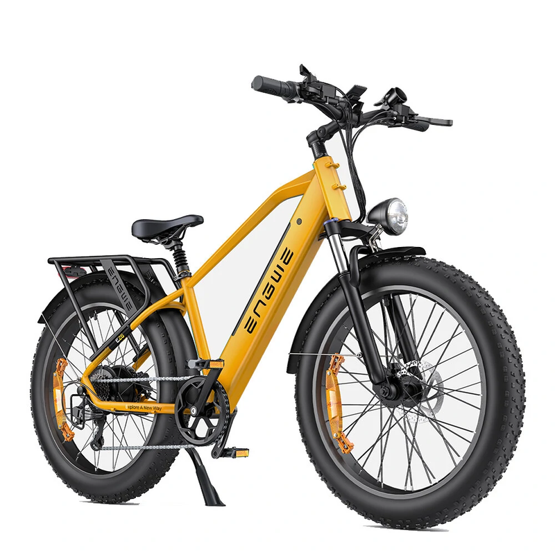 Bicicleta eléctrica todoterreno con doble suspensión ENGWE E26 de 250 W y 48 V y 16 Ah_voghion.com