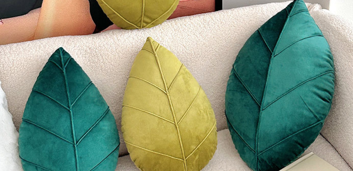 Casa Giardino Pianta Verde Foglia Foresta Pluviale Cuscino Semplice Casa Tessuto Abbraccio Vita Cuscino Cuscino_voghion.com