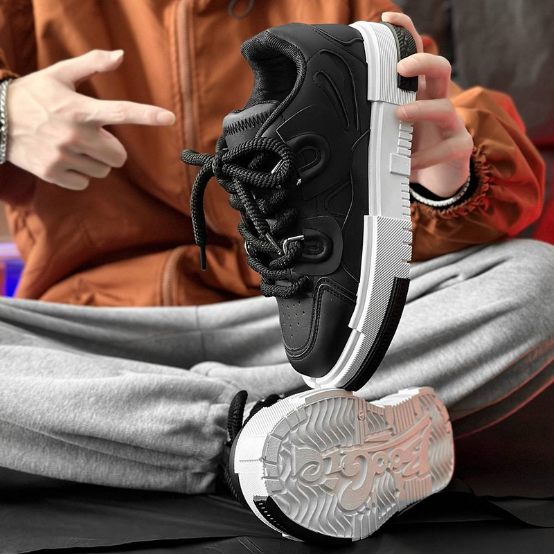 2025 Neue Herrenschuhe Nischendesign Breadcrumb Casual Slip On Schuhe_voghion.com