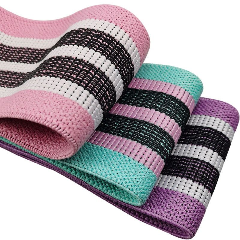 Yoga Resistance Fitness Women Hip Lift Loop Elastic Bands Legs Slim Arms Shoulder Training Back Opening Squats_voghion.com