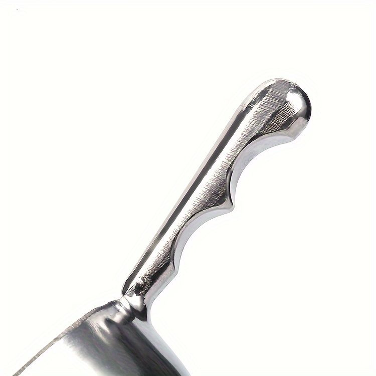 Paletta per ghiaccio in alluminio pressofuso da 12 once, resistente e robusta, per bar, cucine, ristoranti, essenziale per baristi, chef 135_voghion.com