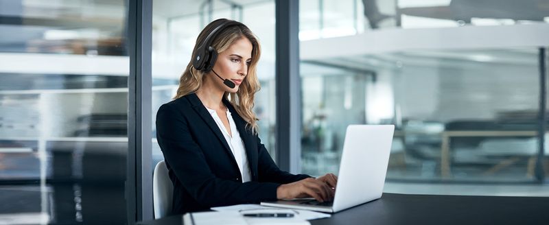 Headset, Bluetooth With Microphone,Wireless On-Ear Headset For Computer Cell Phone Trucker Home Office_voghion.com