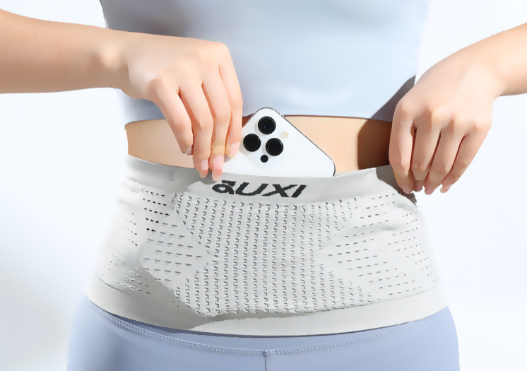 Juxia Running Multifunzionale Aderente per Esterni Invisibile Cellulare Uomo e Donna Maglia Idrorepellente_voghion.com