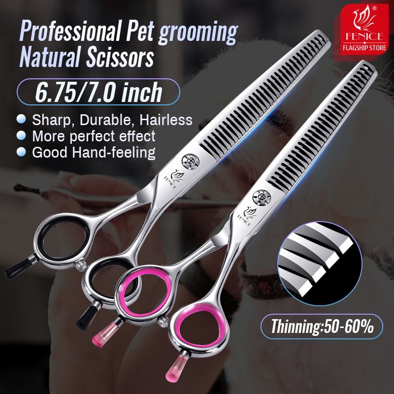 Fenice Japan Filigree Scissors For Dogs 6.75/7 Inches By PawParty Store_voghion.com