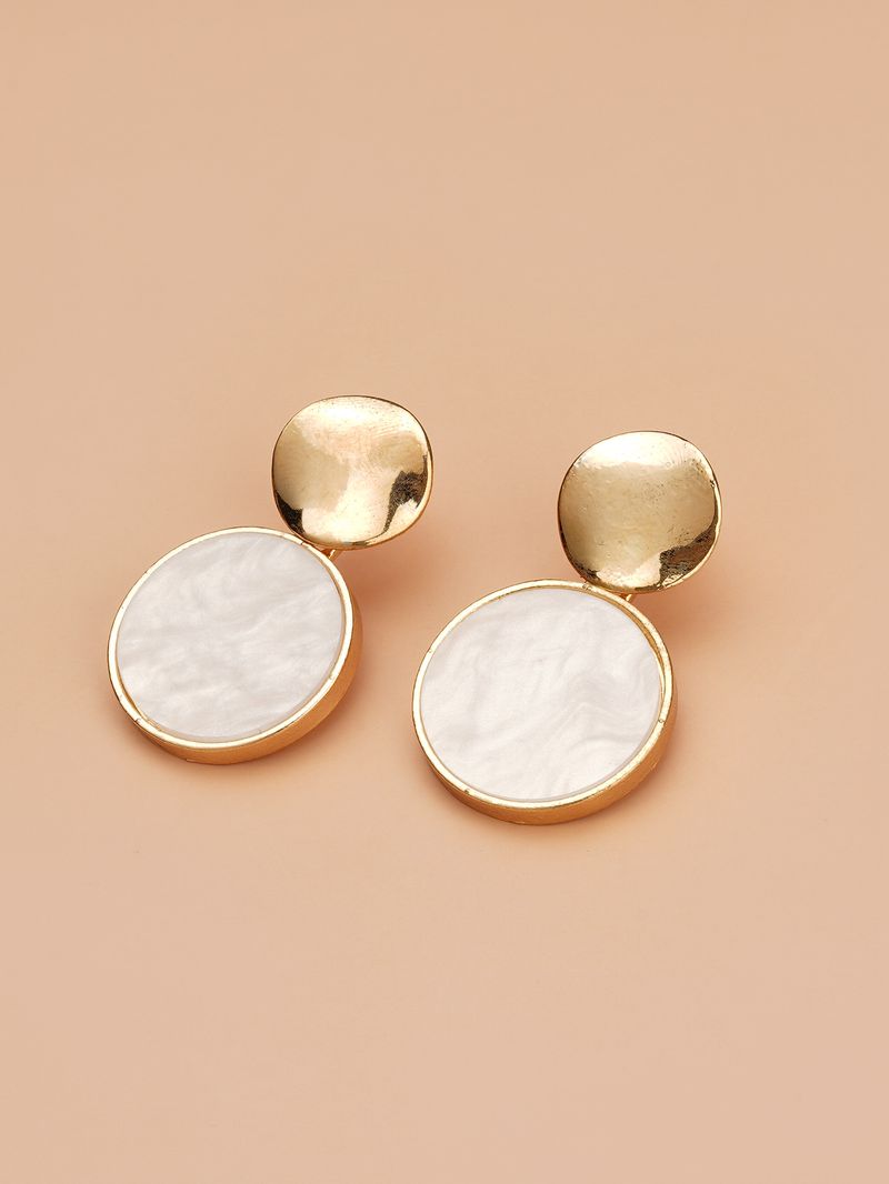 Elegante Perlen-Creolen für Damen – trendiger, übergroßer Perlenschmuck im koreanischen Stil, minimalistisches, schickes Design, perfekt für den Alltag_voghion.com