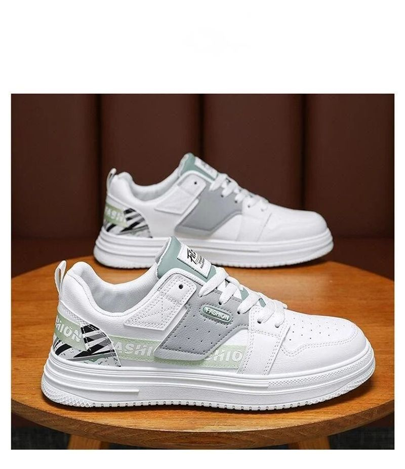 2024 neue männliche erwachsene student mode trend freizeit sport bord kleine weiße männer trendige schuhe_voghion.com