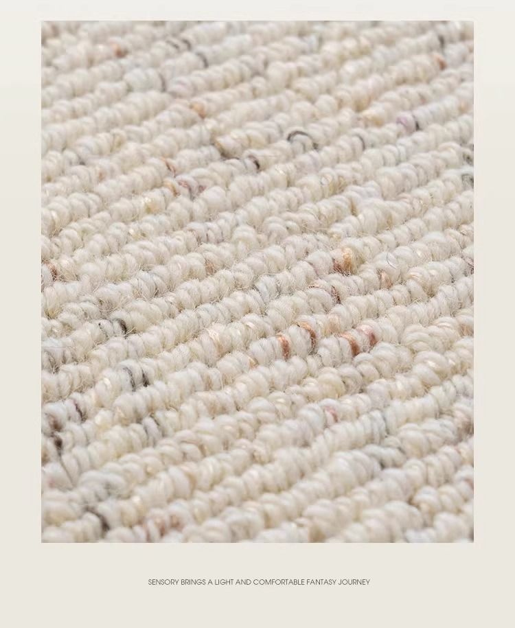 Premium New Zealand Wool Blend Area Rug - Soft & Plush For Living Room, Bedroom, Or Study - Modern Minimalist Design - Available In Multiple Sizes_voghion.com