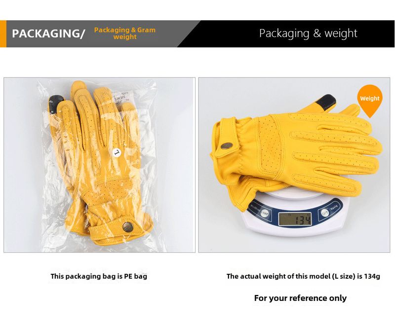 Rękawice motocyklowe elektryczne do jazdy na zewnątrz z owczej skóry z ekranem dotykowym i filtrem przeciwsłonecznym, oddychające, terenowe_voghion.com