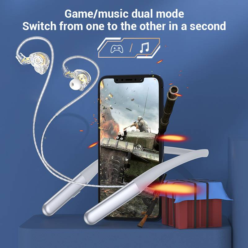 Surround Sound Effect Metalen Bluetooth Headset Type-c E-sports Game Muziek Dual Mode Over-the-neck Bedrade Hoofdtelefoon_voghion.com
