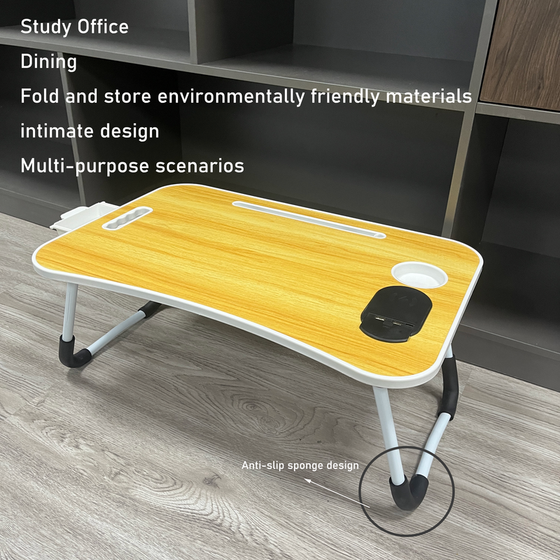 Outdoor Small Table With Small Drawer Desk Bedside Table Camping Table Can Be Folded And Simply Spread The Small Table Laptop Desk._voghion.com