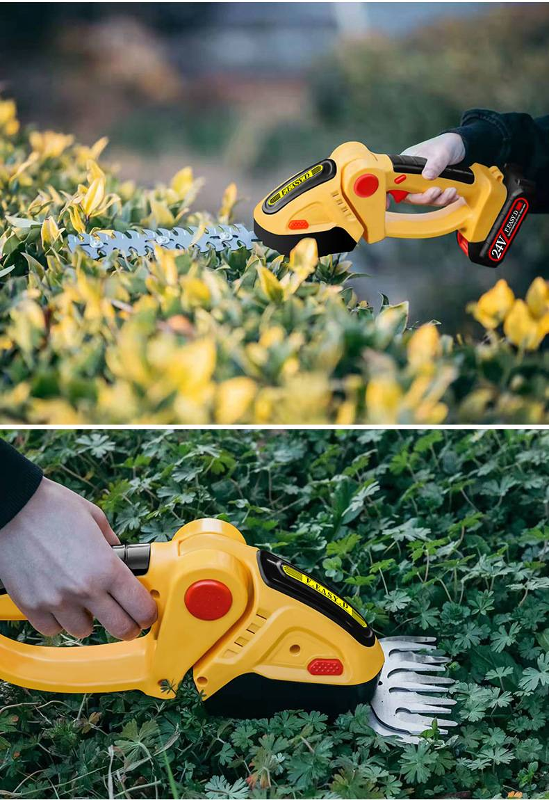 Professionelle kabellose Lithium-Heckenschere für Gartenarbeit, Landschaftsbau und Rasenpflege – leichtes, ergonomisches Design mit hocheffizienten Klingen_voghion.com