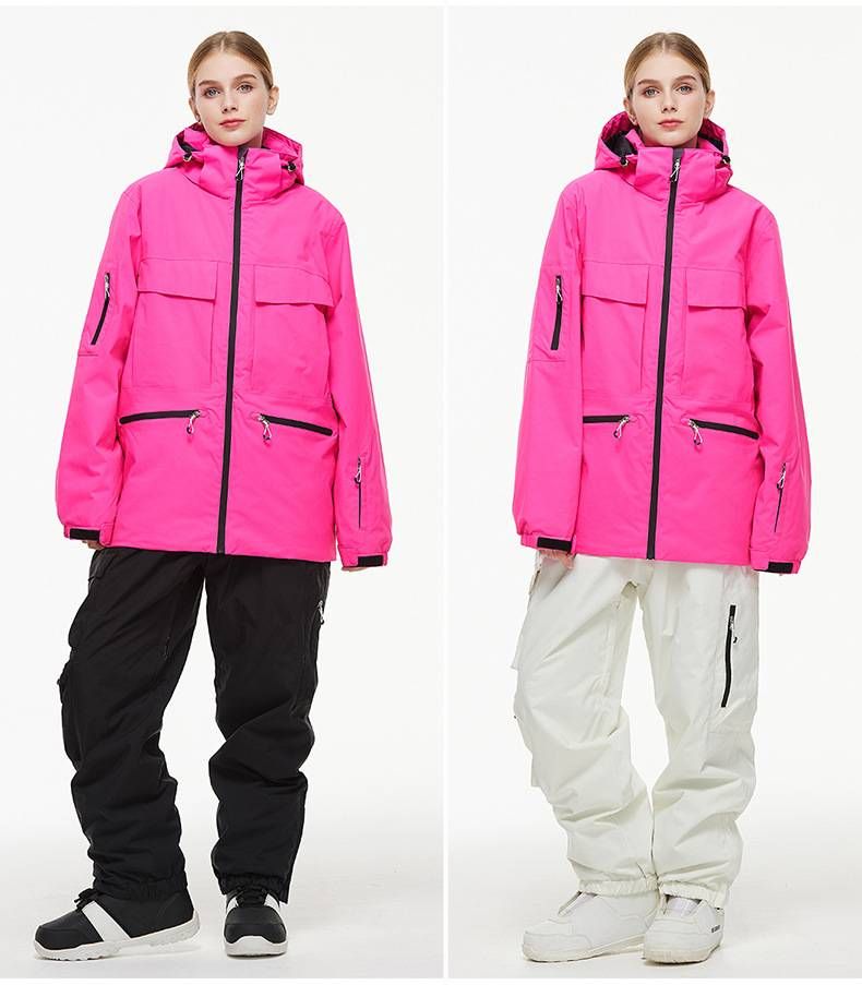Koosspeak Men's And Women's Ski Suit Sets For The 24-25 Season. Outdoor Windproof, Waterproof, And Warm Snowboard Jackets._voghion.com