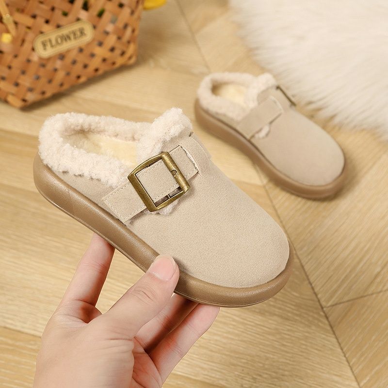 Pantofole invernali per bambini Baotou Pantofole casual in cotone Stivali da neve_voghion.com