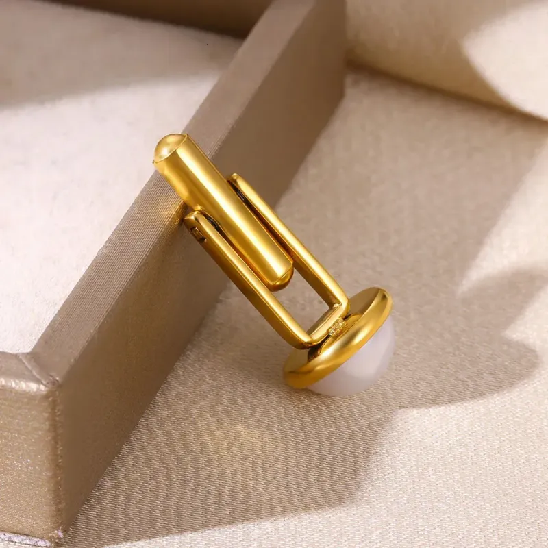 Gemelli da polso per uomo, bottoni da polso, fermagli per camicia, fibbia in acciaio inossidabile, gioielli da sposo per matrimonio._voghion.com