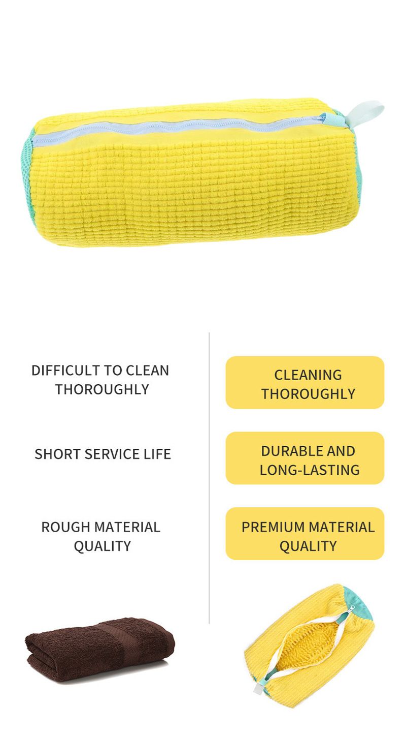 Neuer Lazy Brush Bag, spezieller Schuhwaschbeutel für die Waschmaschine, formstabil und handschonend, für die Haushalts-Schuhwäsche_voghion.com