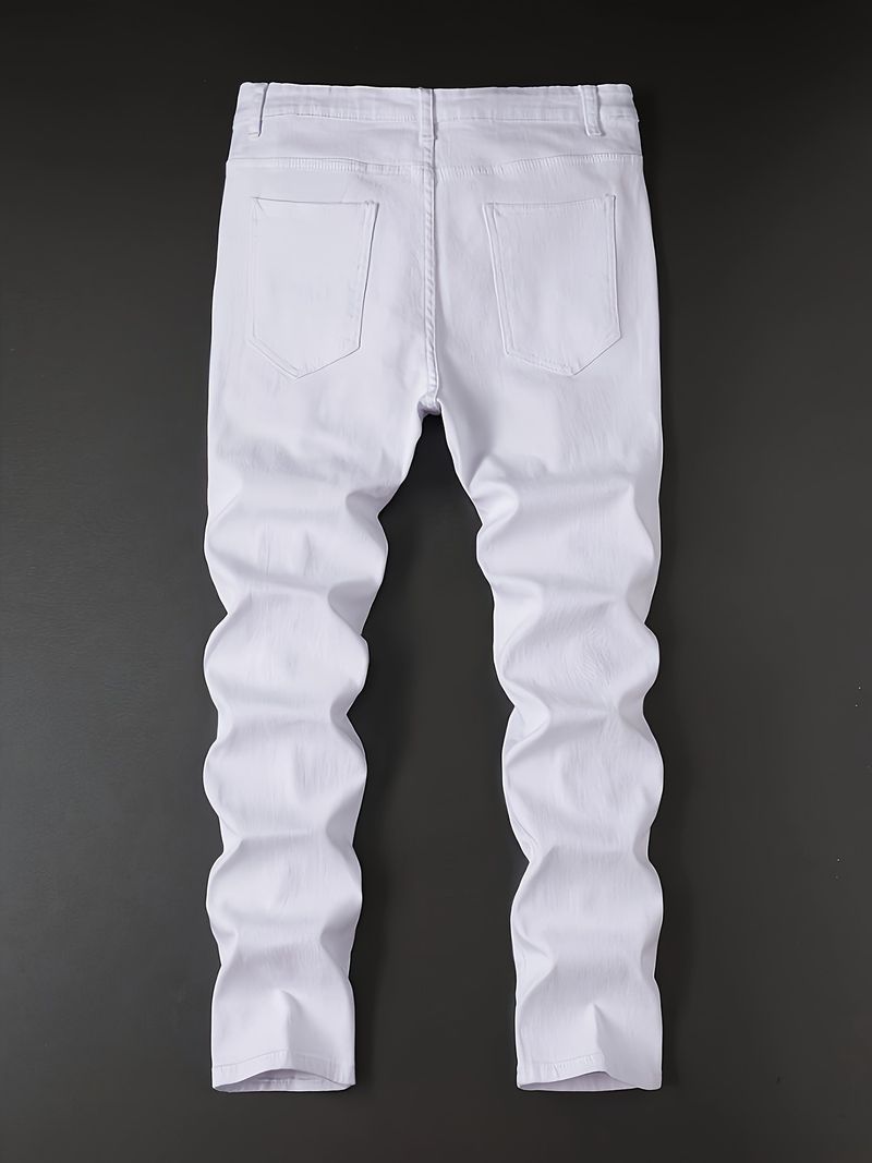 Basis herre skinny tight ripped denim nye herre skinnybukser_voghion.com