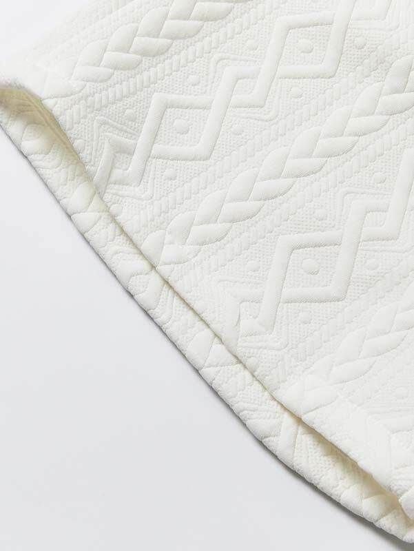 Herrenbekleidung Modetrend Freizeit Sport Strickmuster Kurzarm Zweiteiliger Anzug_voghion.com