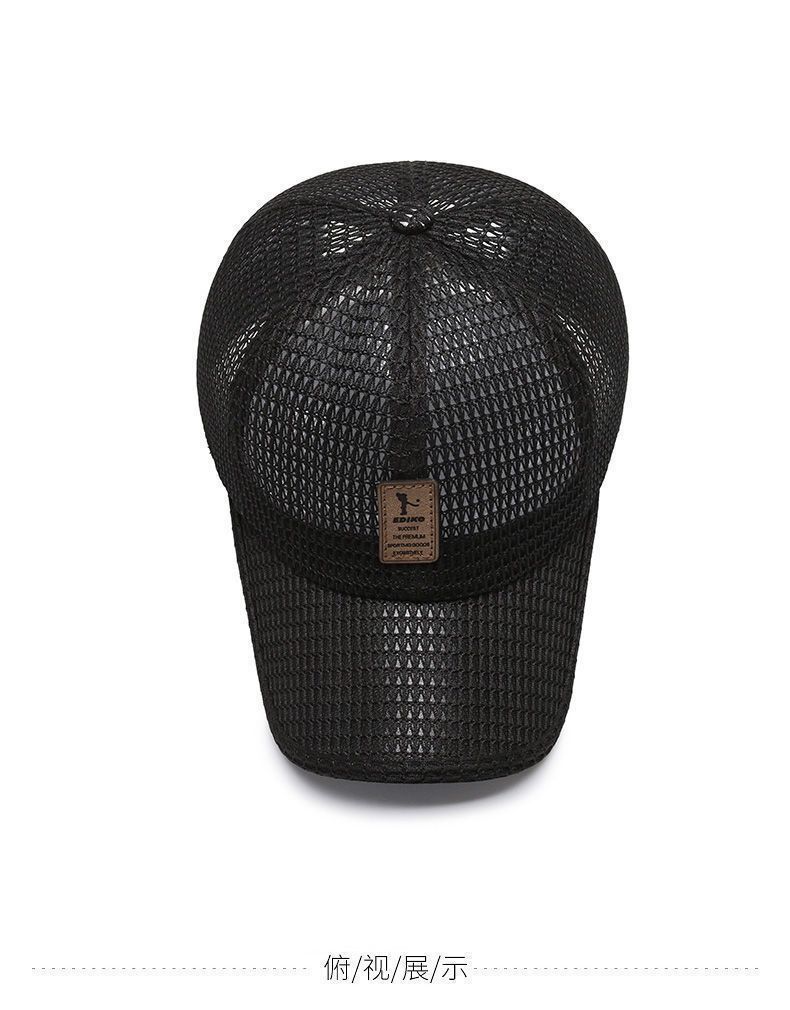 Chapeau d'extérieur en maille respirante à bord court avec protection solaire Dopamine, collection de chapeaux pour hommes, styles printemps-automne_voghion.com