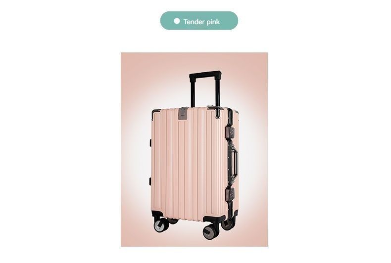 Bagaglio grande capacità grande password box ruota universale 26 viaggio box nuovo 24 telaio in alluminio trolley box femmina_voghion.com