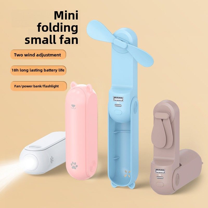 Tragbarer Mini-Faltventilator, tragbarer kleiner Ventilator, tragbarer Mini-Fan ..._voghion.com