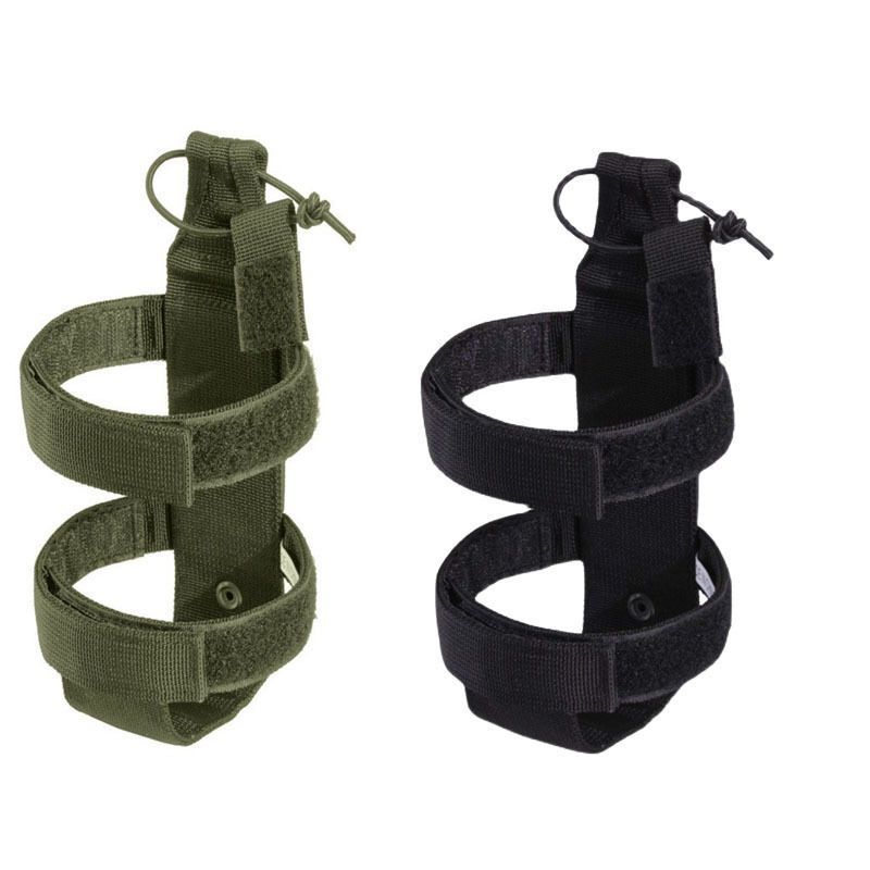 Militär-Enthusiasten Taktische Outdoor Wandern MOLLE System Tragbare Einstellbare Wasser Flasche Hülse_voghion.com