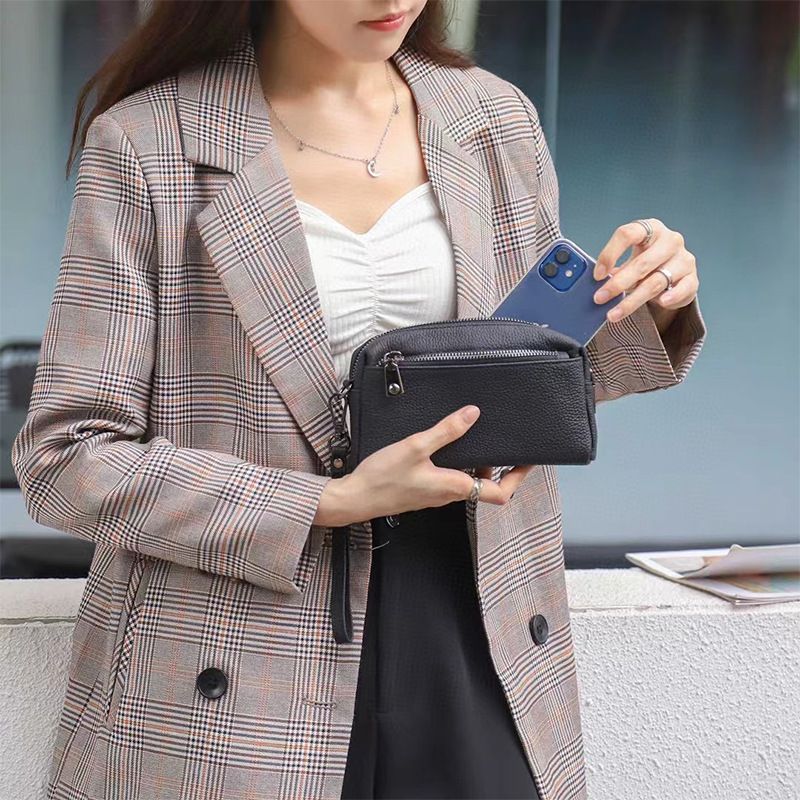 2025 Echte leren handtas, kleine vierkante draagbare damestas, eerste laag koeienhuid, veelzijdige, prachtige handtas_voghion.com