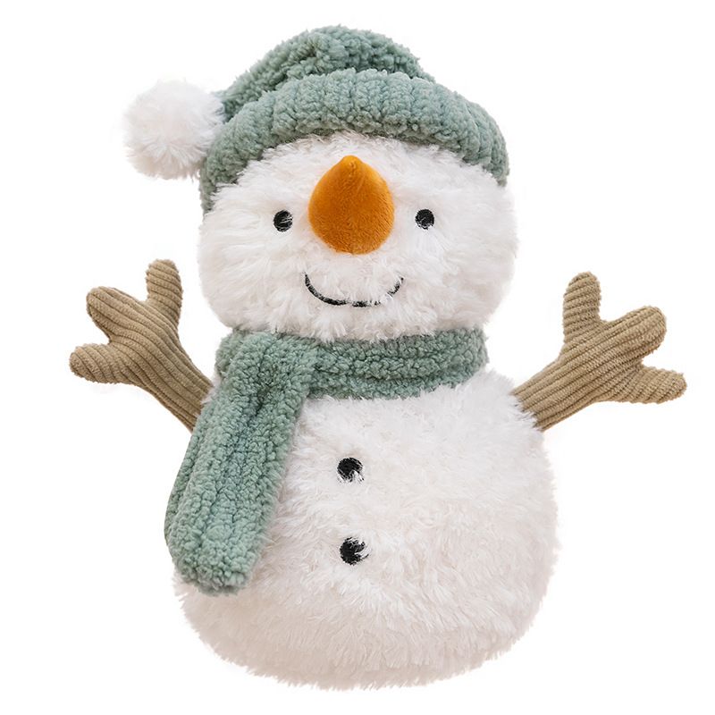 Mini Cute Sami Snowman Plys Legetøj Blød Dukke Dukke Pude Hjem Dekoration Julegave_voghion.com