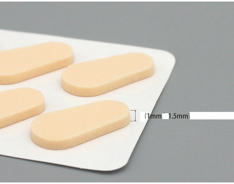 Unisex Glasses nose pads EVA sponge pads for heightened nose pads sticky decompression marks anti makeup non slip heightened plate frame nose pads_voghion.com