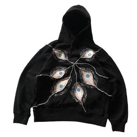Men's Clothing Street Embroidered Pullover Hooded Sweatshirt_voghion.com