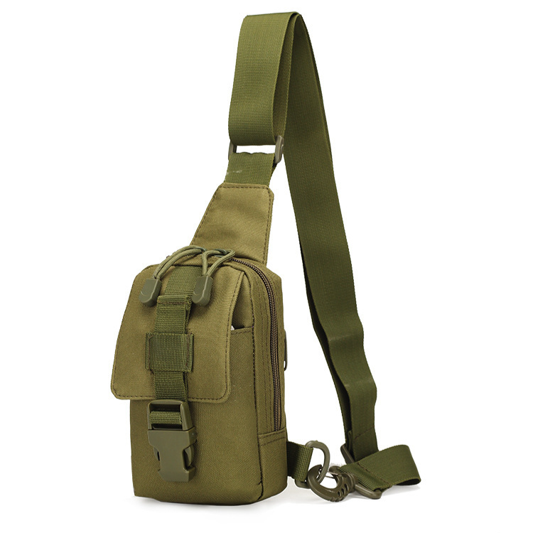 Functional Bags Small Outdoor Sports Cycling Chest Hanging Mobile Phone Bag Camouflage Tactical One Shoulder Backpack_voghion.com
