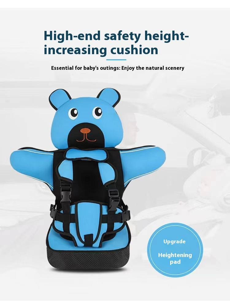Cintura di fissaggio per sedia da pranzo portatile per bambini, cintura di fissaggio per sedia da pranzo per bambini, cuscino per sedia portatile_voghion.com