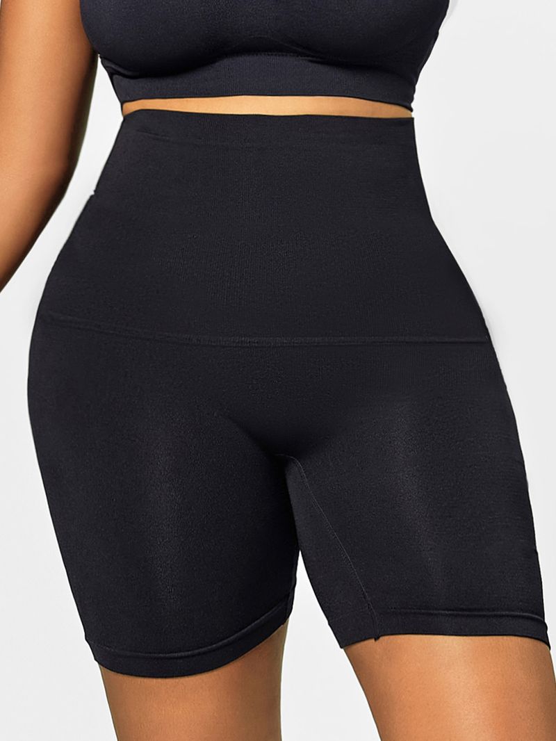 hip lifting and belly tightening pants, enhanced version, belly tightening high waisted safety pants, slimming pants without curling_voghion.com