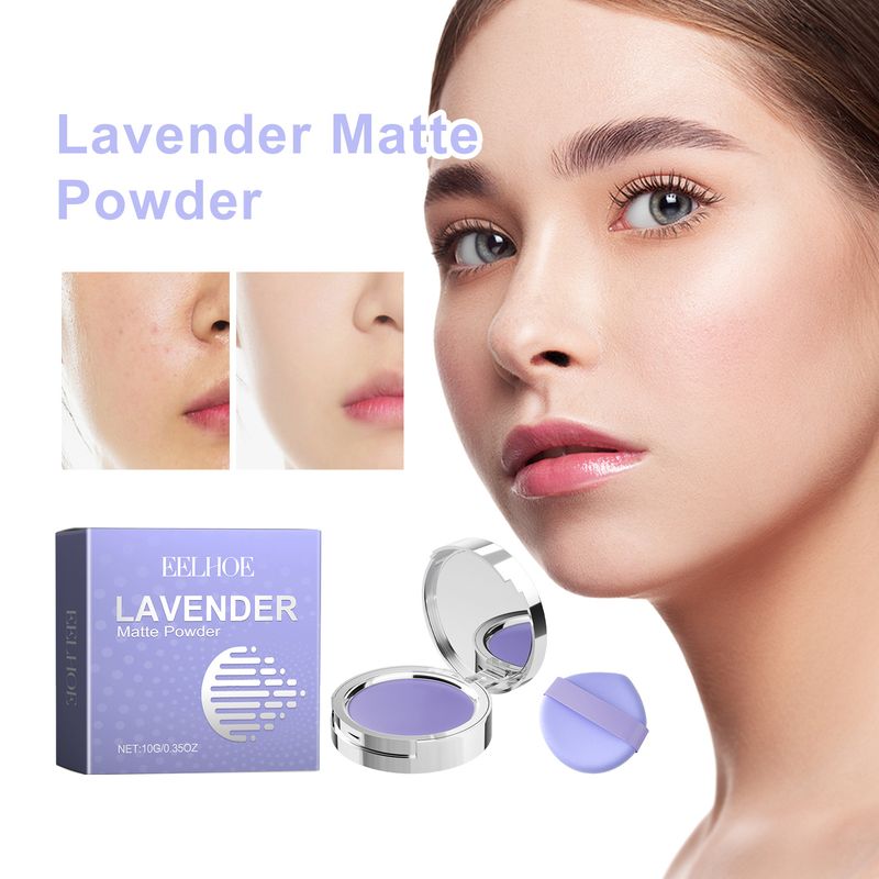EELHOE Matte Set Makeup Powder Natural Concealer Oil Control Lightweight Breathable Durable Set Makeup Powder_voghion.com