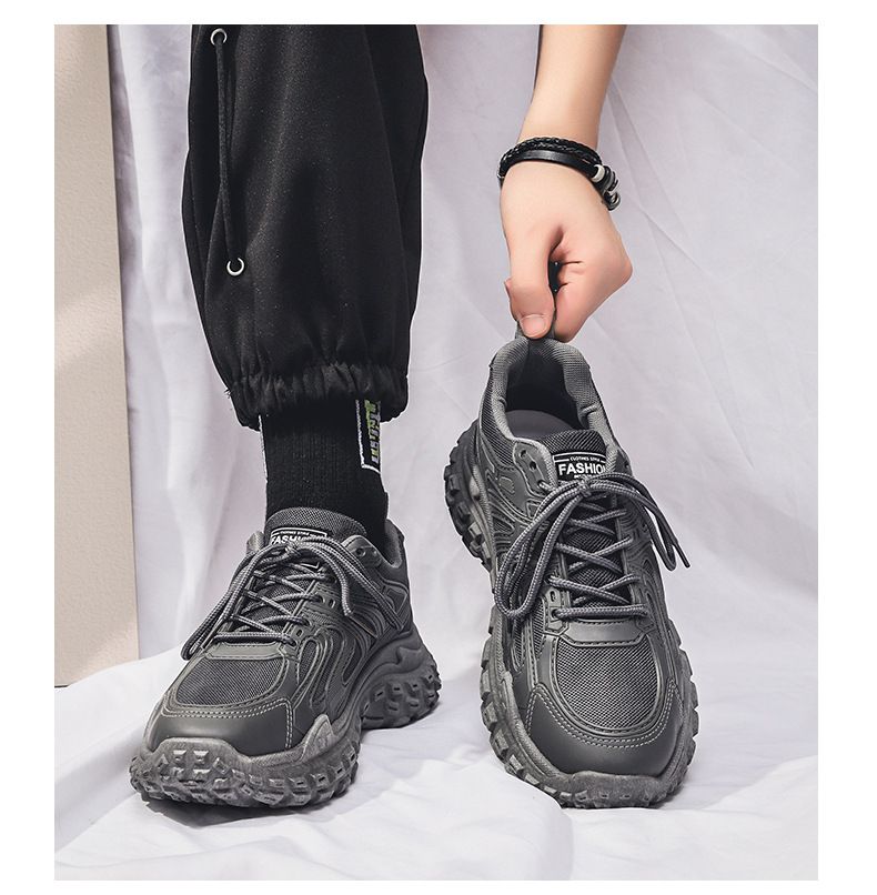 Sicherheits-Sneakers für Herren im Sommer aus atmungsaktivem Mesh im koreanischen Stil, trendige, vielseitige, rutschfeste Laufschuhe für Papa_voghion.com