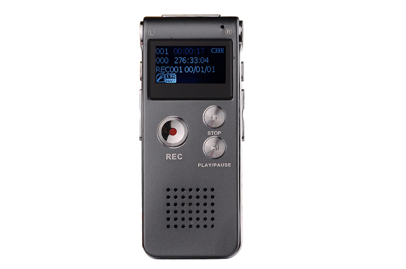 8G/16G digitale opnamepen Intelligente opname MP3-speler Externe afspeelfunctie Opnamepen_voghion.com