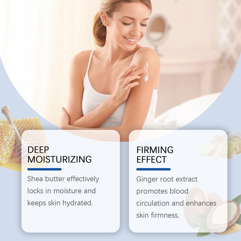 OUHOE Body Cream Daily Massage Treatment Nourishes And Moisturizes Refreshing, Non-Sticky And Improves Skin Body Cream_voghion.com