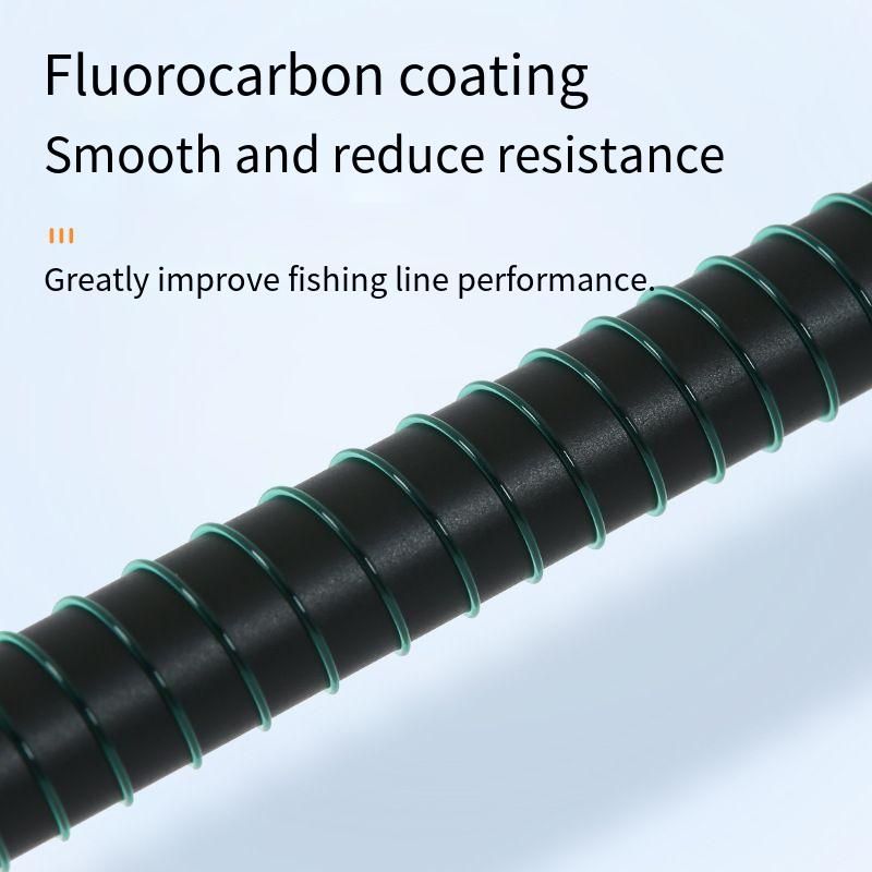 Lenza da pesca in nylon originale Silk da 100 m, con sottofilo principale, canna da pesca, esca e ancora._voghion.com