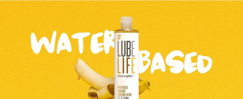Life Water-Based Personal Lubricant, Lube For Men, Women And Couples, Non-Staining, 12 Fl Oz_voghion.com