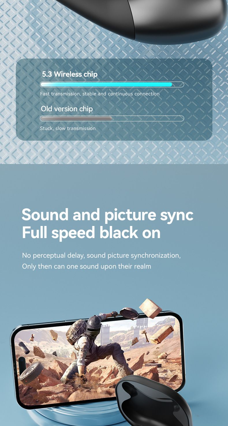 【High Quality】 Premium New Ear-Hook Noise Cancelling Running Sports OWS Open-Back Wireless Bluetooth Earphones_voghion.com