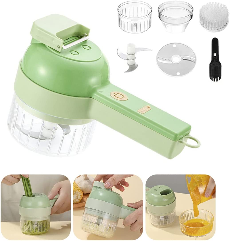100/250 ml Mini Elektrischer Knoblauchzerkleinerer Gemüse Chili Fleisch Ingwer Stampfer Maschine Robuste, langlebige USB-Lademixer Küche_voghion.com