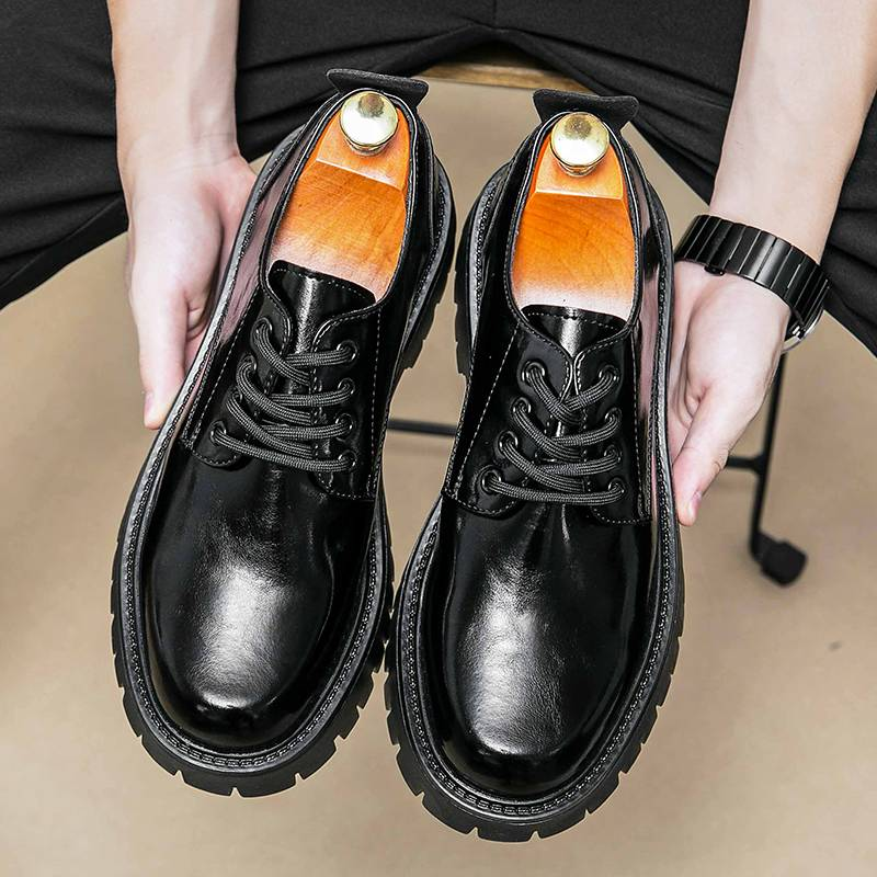 Men's Shoes Business Casual Shoes With Triple-Stitched Soles For Middle-Aged And Elderly Men_voghion.com