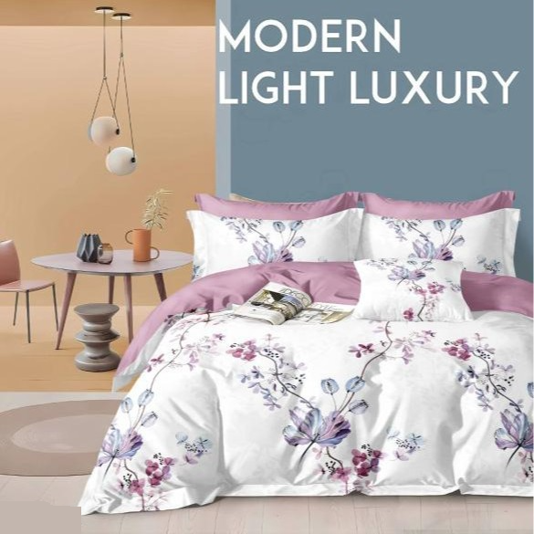 Conjunto de capa de edredom geométrico, conjunto de cama de 3 peças – tamanhos EUA/UE/AU (solteiro/queen/king size), macio e respirável, estilo lençol com elástico, decoração moderna para casa_voghion.com
